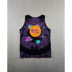Insomniac EDC Las Vegas 2022 Tank Top Mens Medium Purple Tie Dye Festival Rave